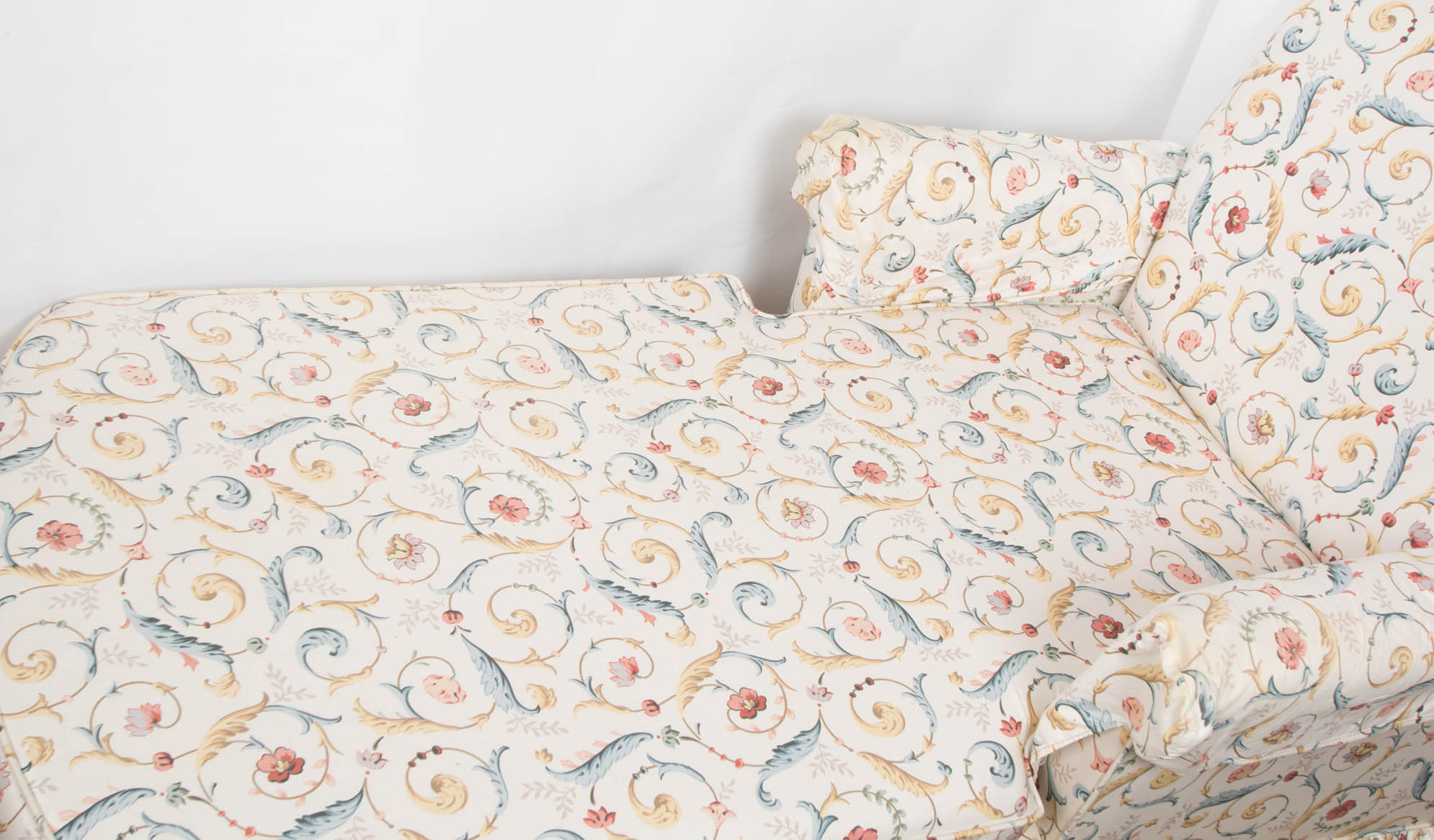 Floral Chaise Lounge Chair