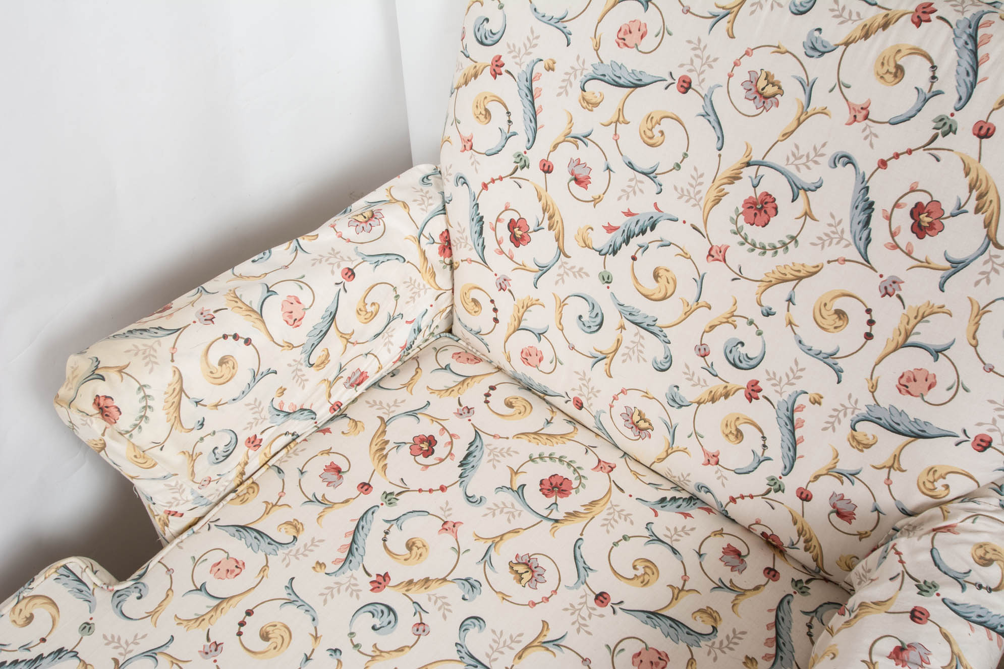 Floral Chaise Lounge Chair