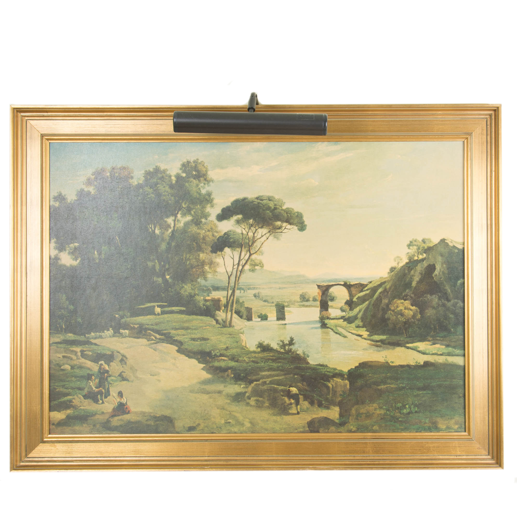 The Pont de Narni Giclee Print on Board