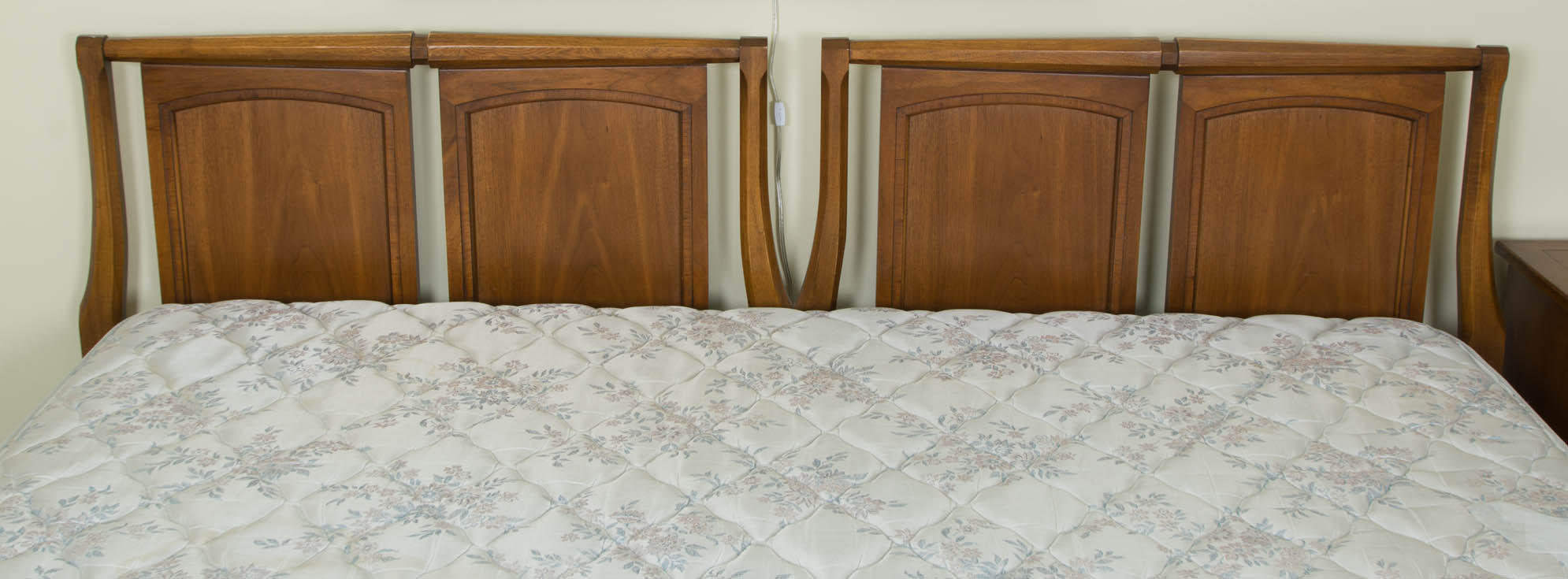 White Fine Furniture King Size Headboard