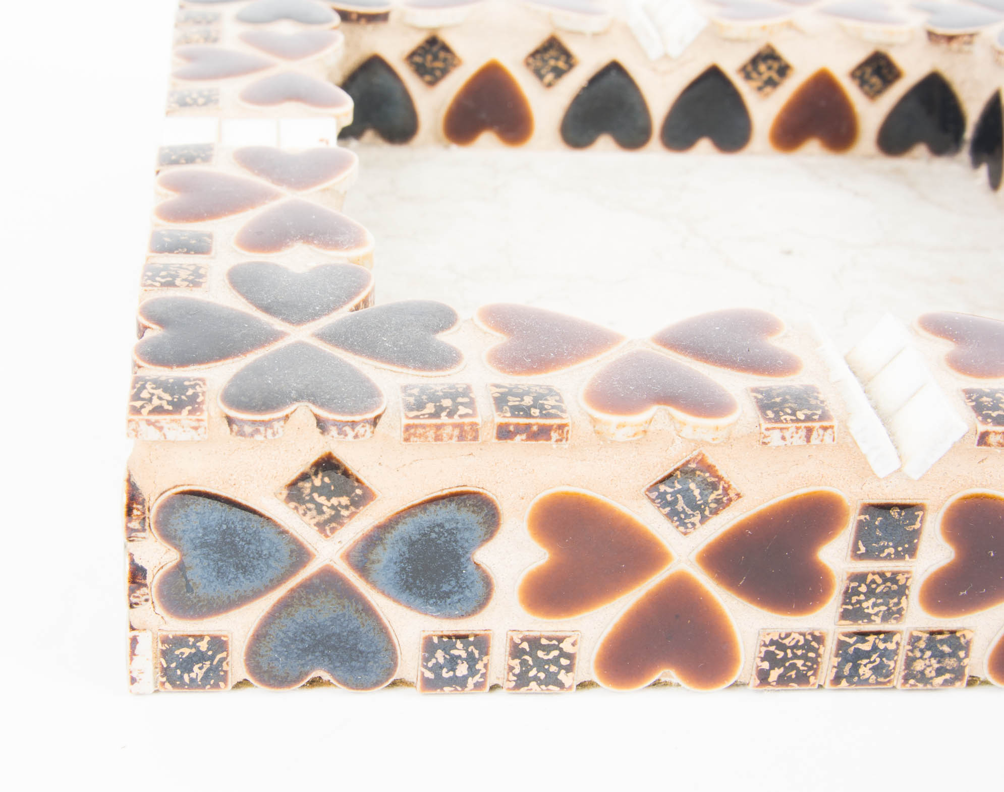 Retro Mosaic Ash Receiver and Matching Box