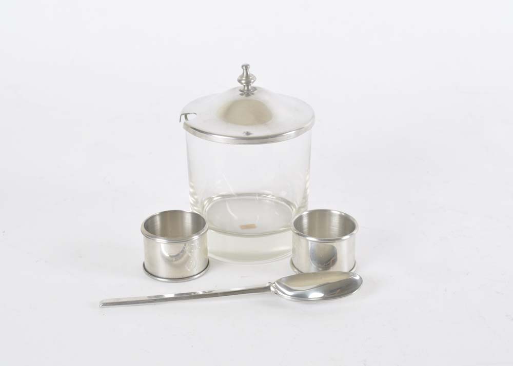 Steiff Pewter Tableware