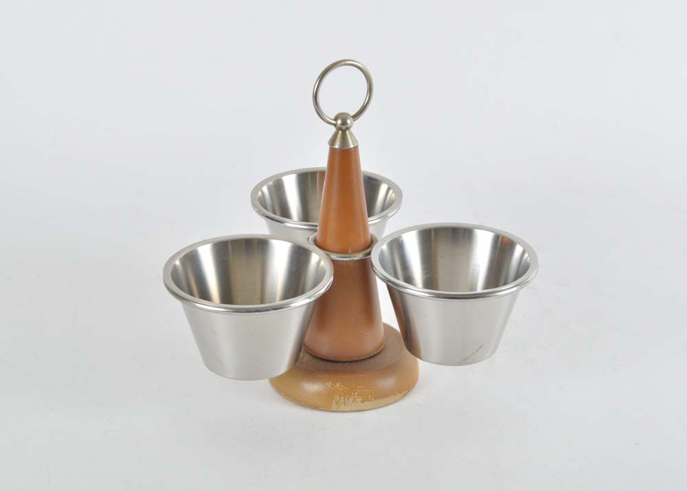 Mid-Century Style Condiment Server