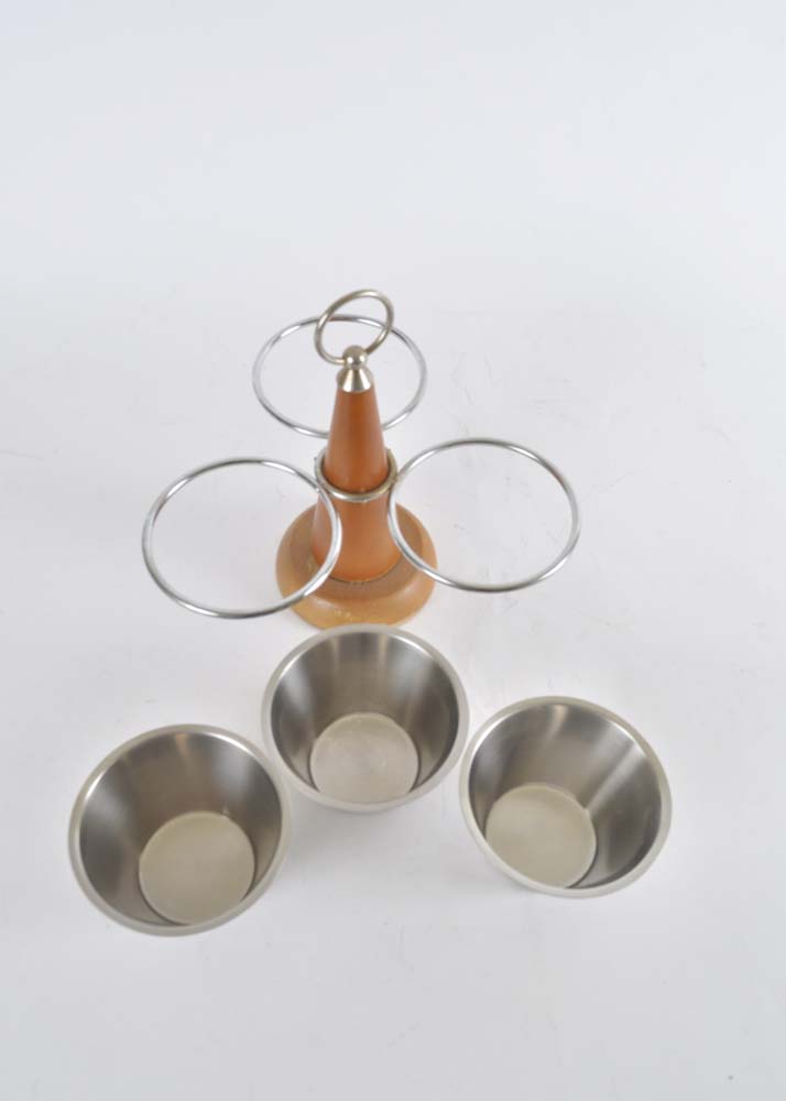 Mid-Century Style Condiment Server