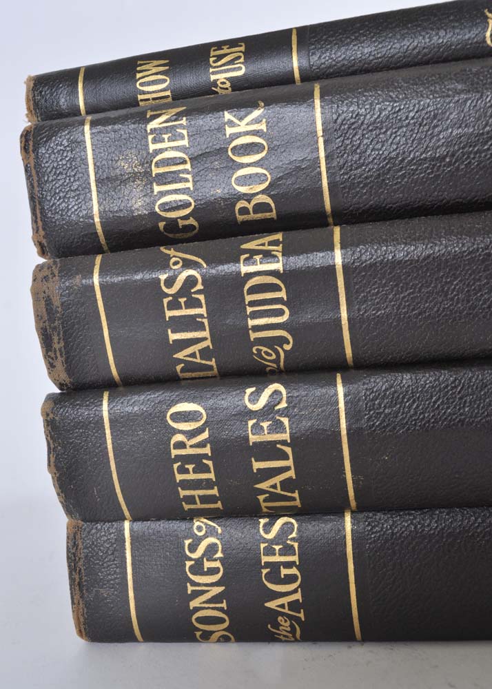 1917 Edition of The Bible Story Five Volume Set
