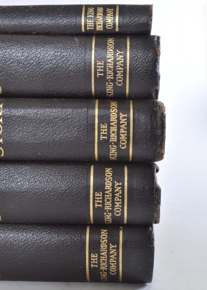 1917 Edition of The Bible Story Five Volume Set