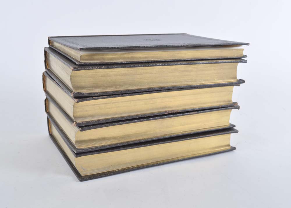 1917 Edition of The Bible Story Five Volume Set