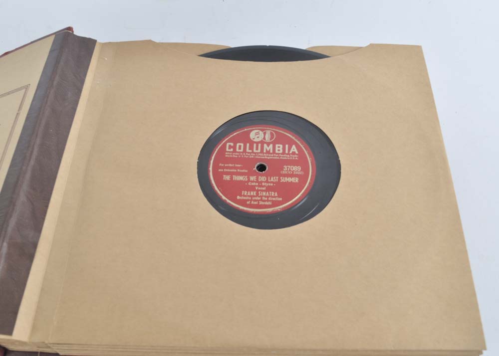 78 RPM Records of Crooners and Well-Known Artists