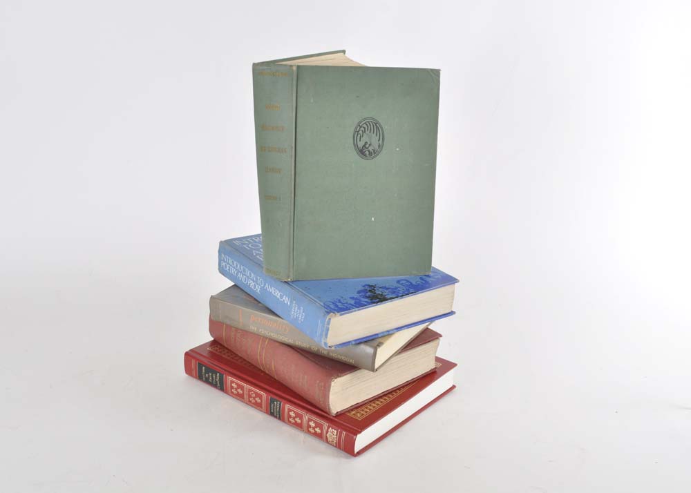 Lot of Vintage Textbooks