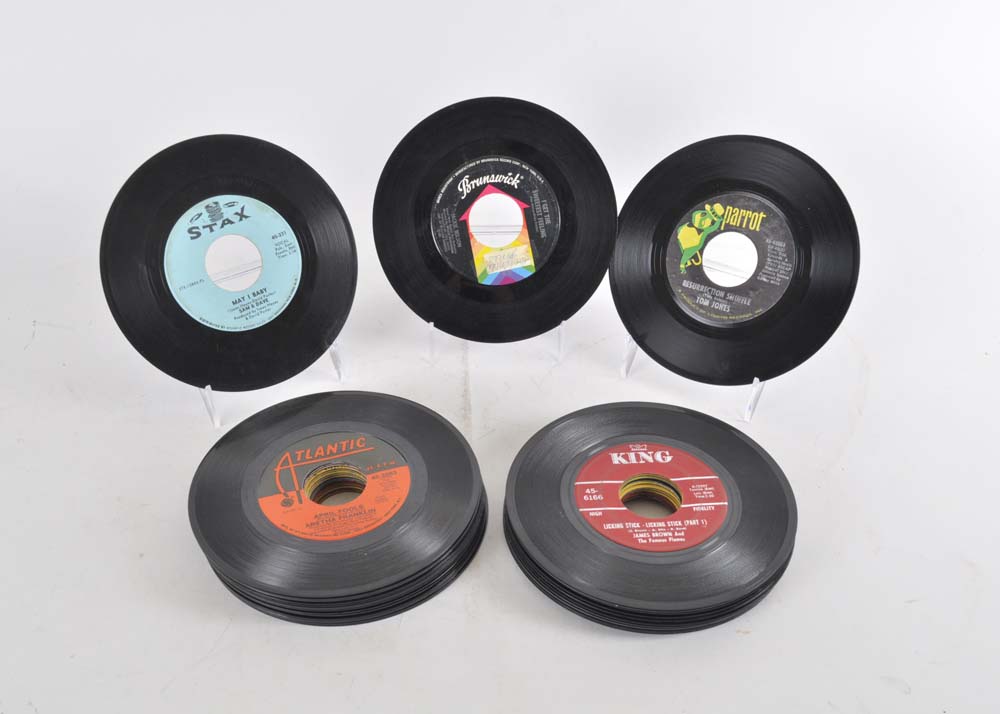 Collection of 1950s and 1960s 45 RPM Records