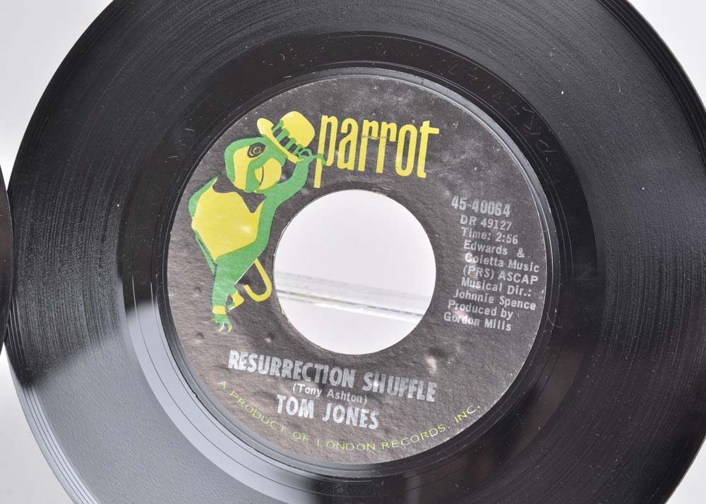 Collection of 1950s and 1960s 45 RPM Records