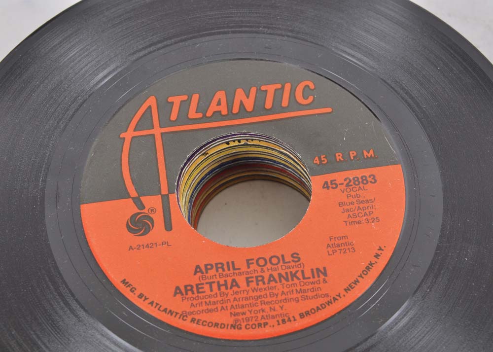 Collection of 1950s and 1960s 45 RPM Records