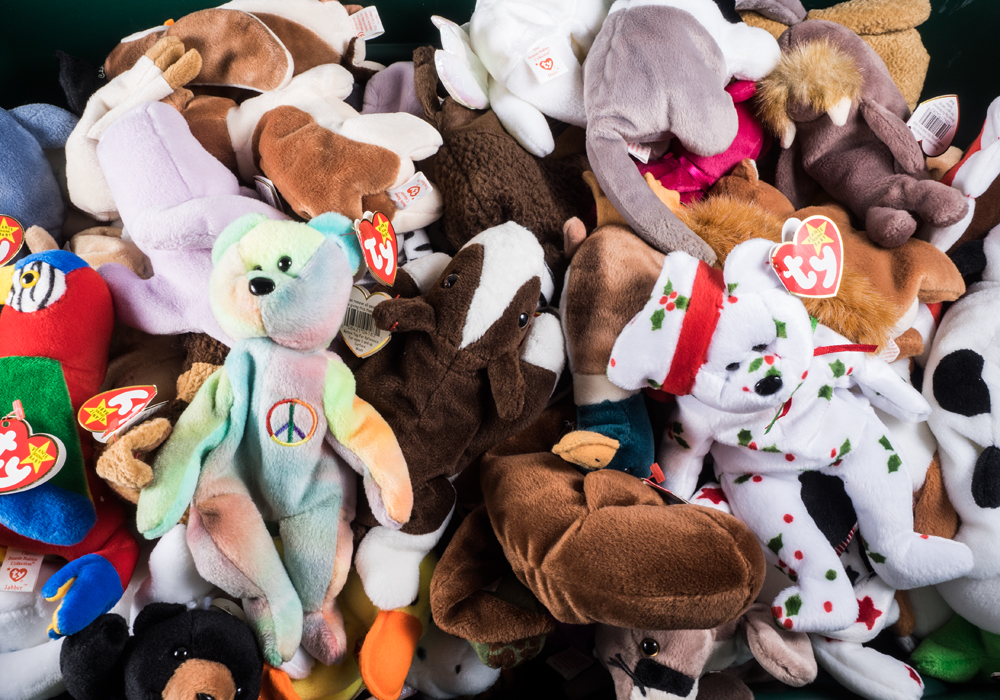 Large Collection of Ty Beanie Babies