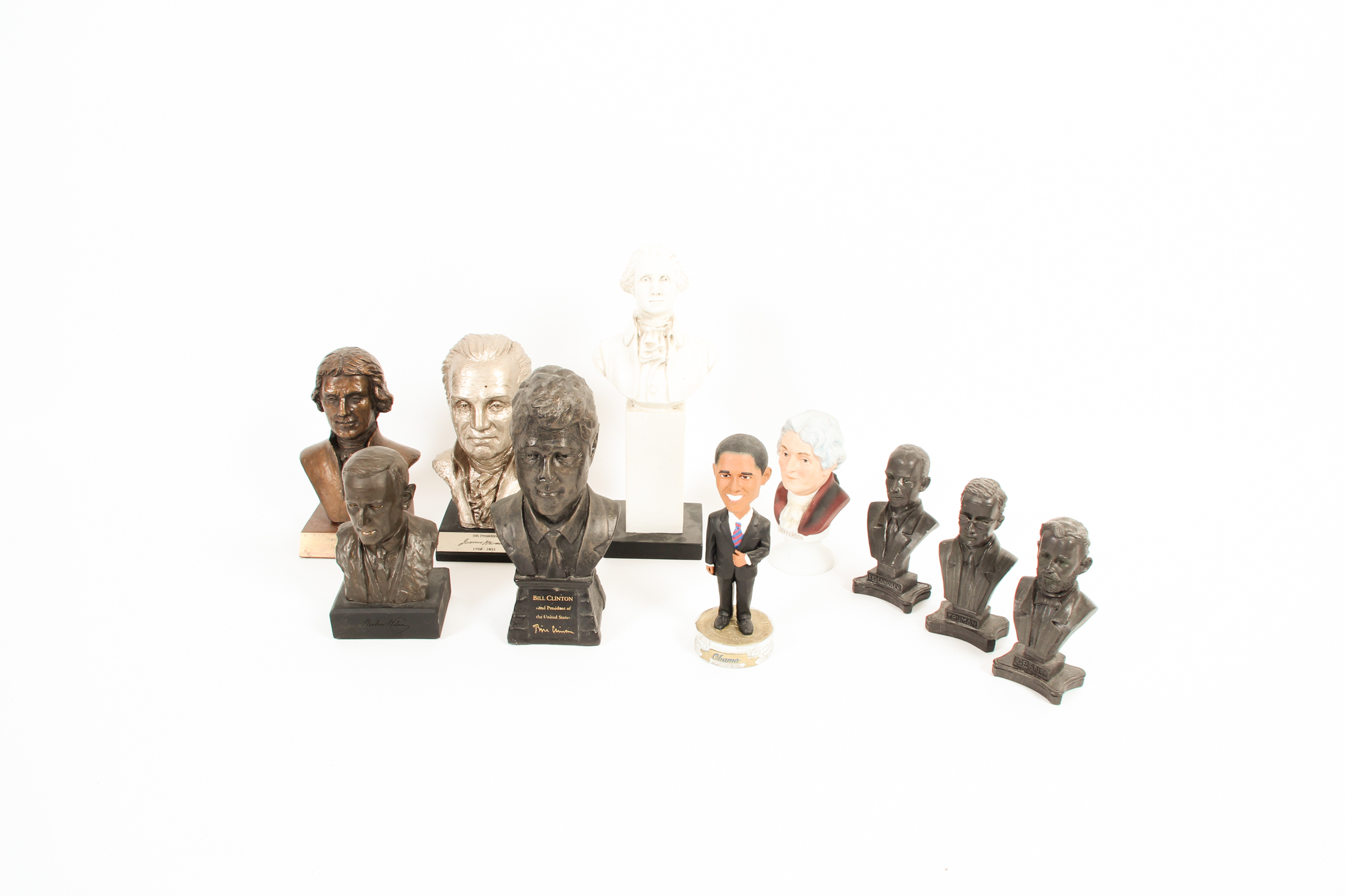 Assortment of Presidential Busts