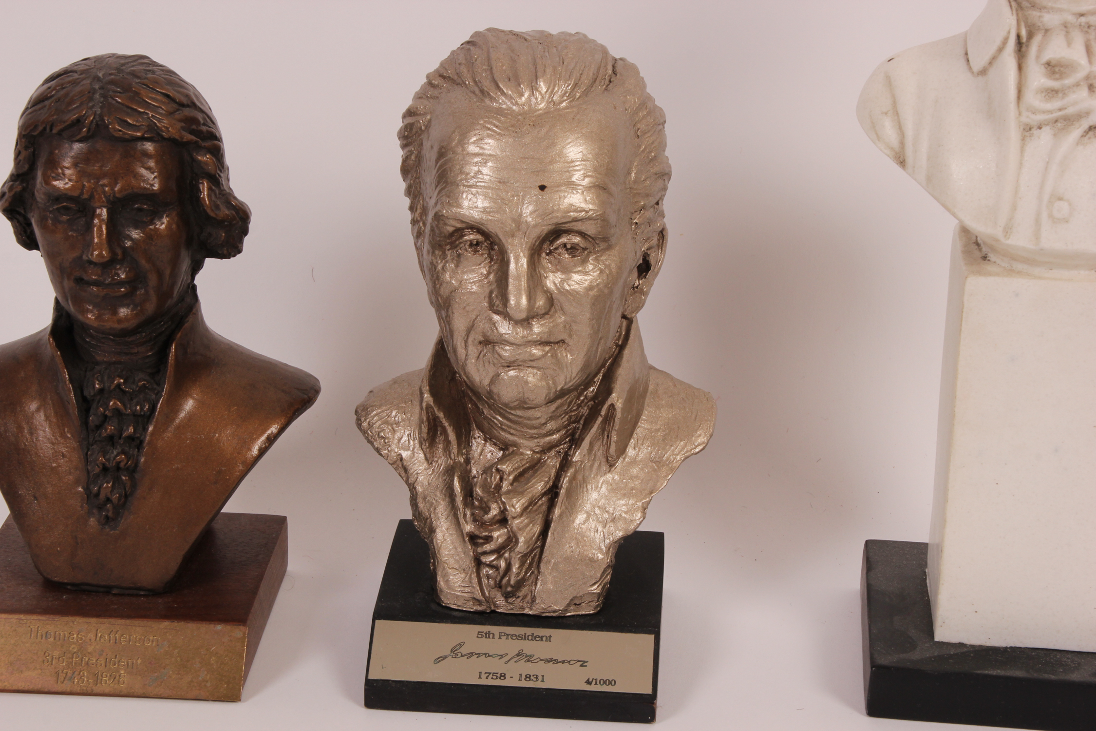 Assortment of Presidential Busts