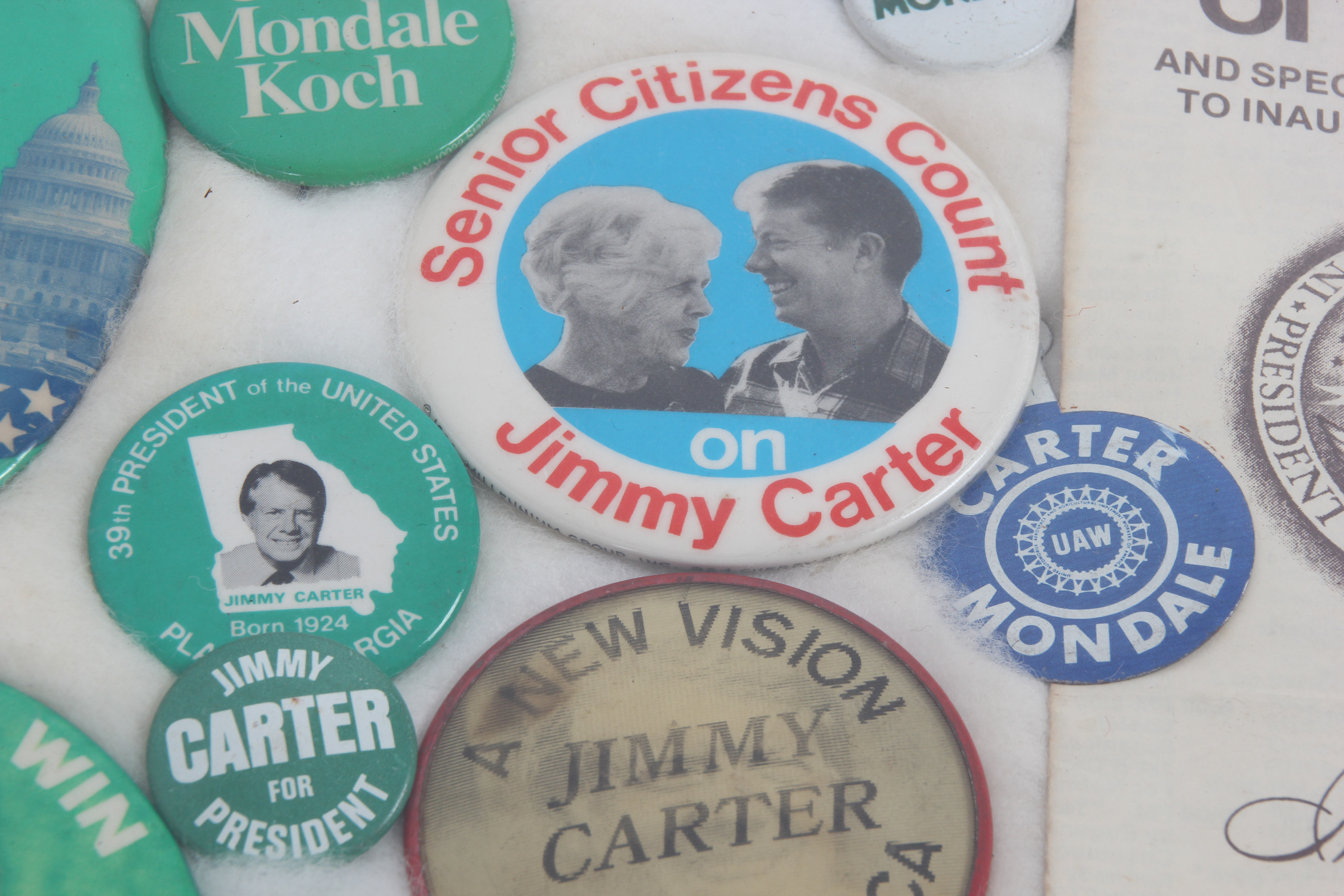 Assortment of Jimmy Carter Memorabilia