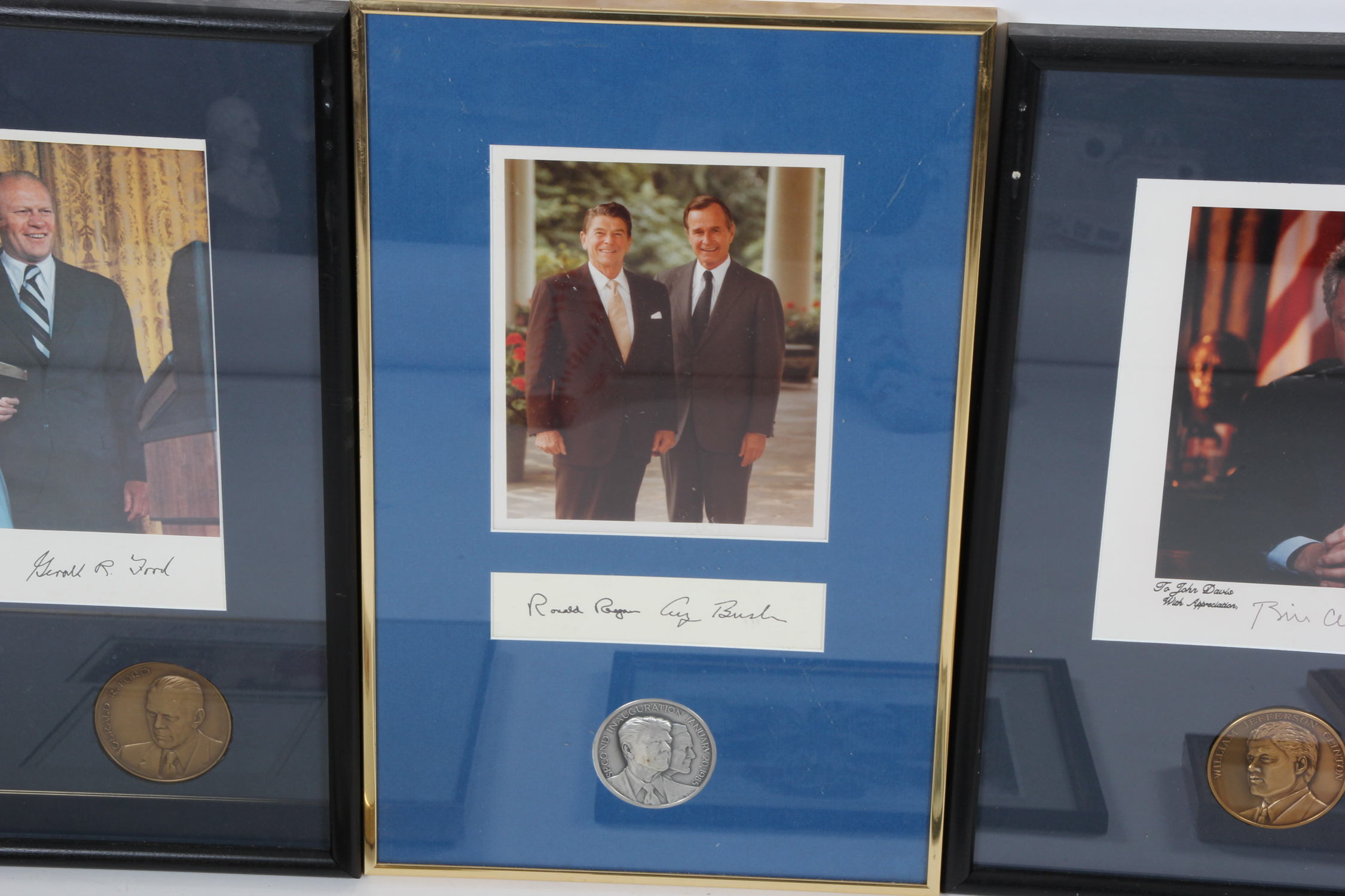 Generous Collection of Signed Presidential Memorabilia