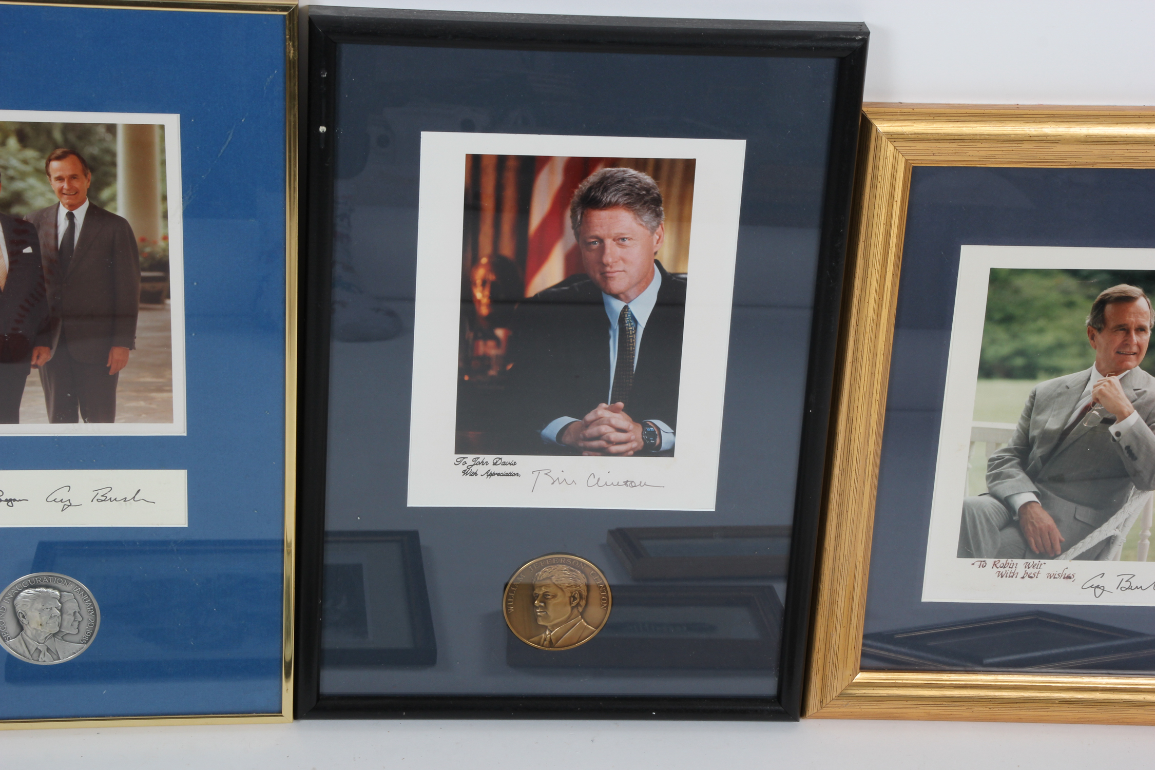 Generous Collection of Signed Presidential Memorabilia