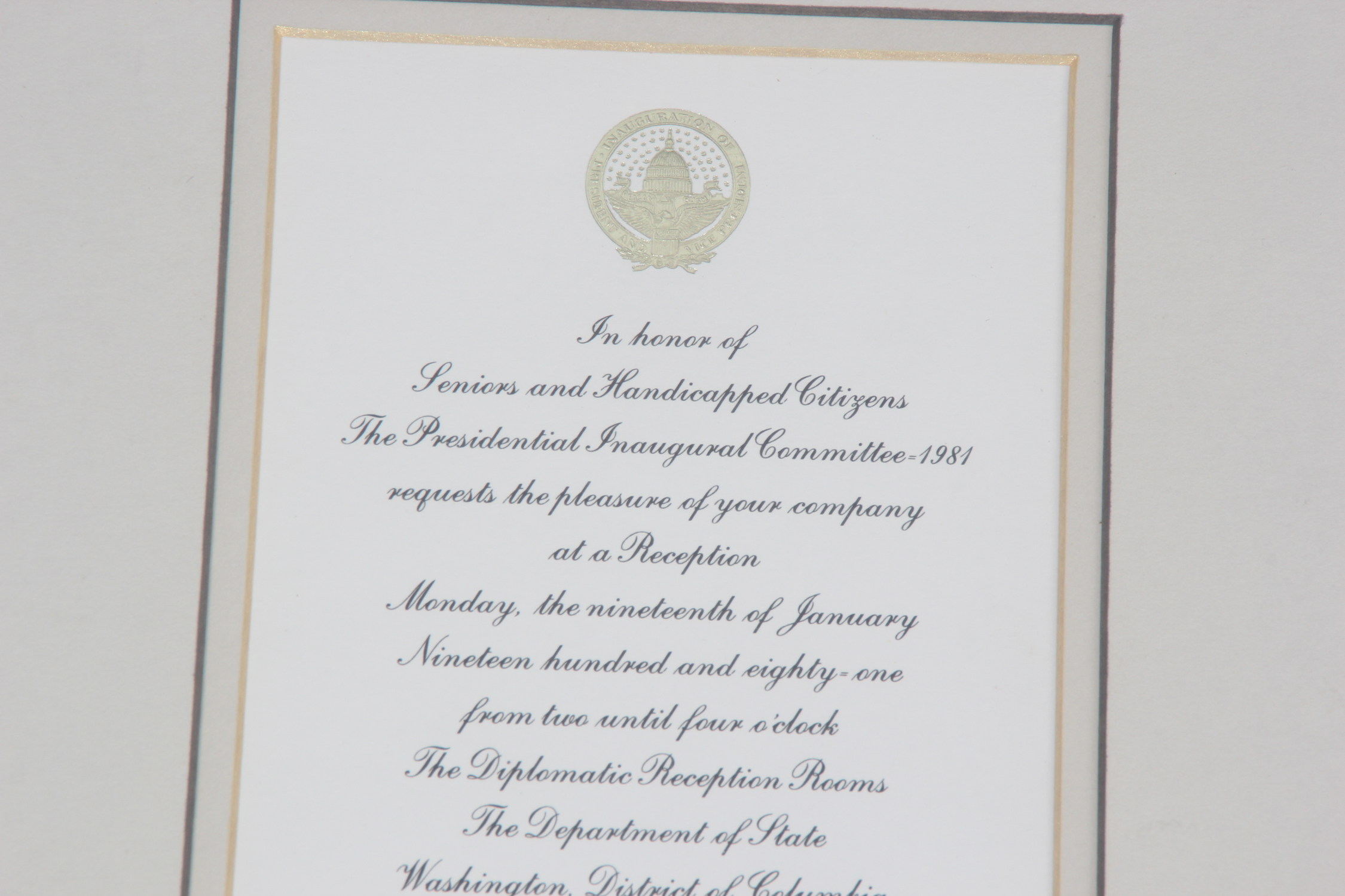 Generous Collection of Signed Presidential Memorabilia