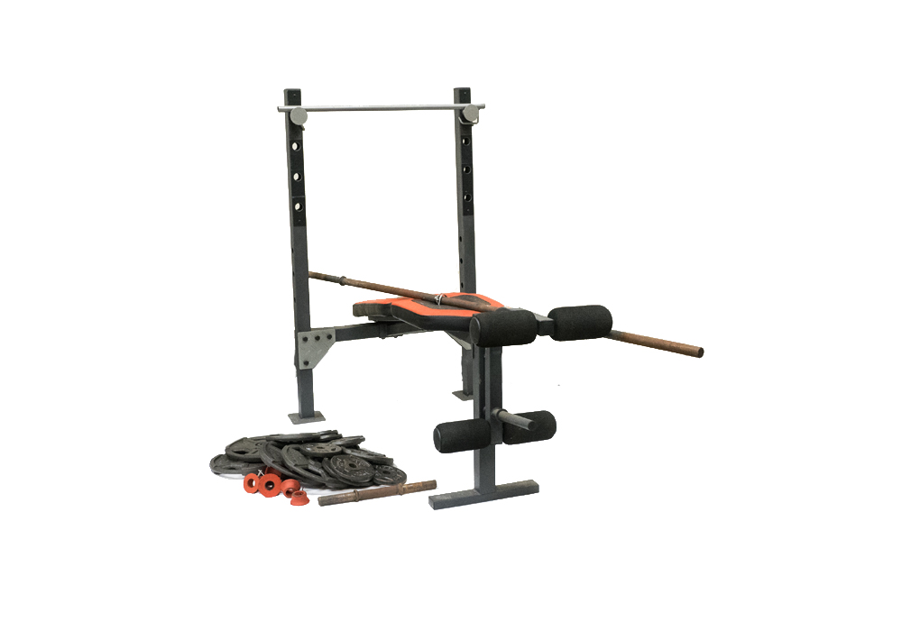 Weider multi outlet position weight bench