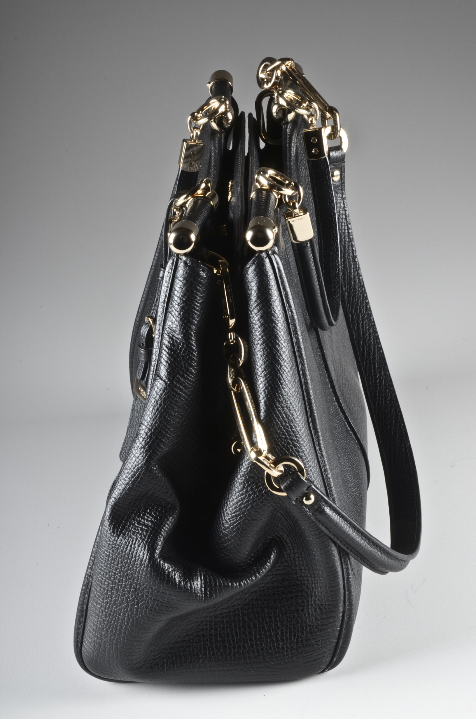 Coach Madison Caroline Textured Leather Satchel