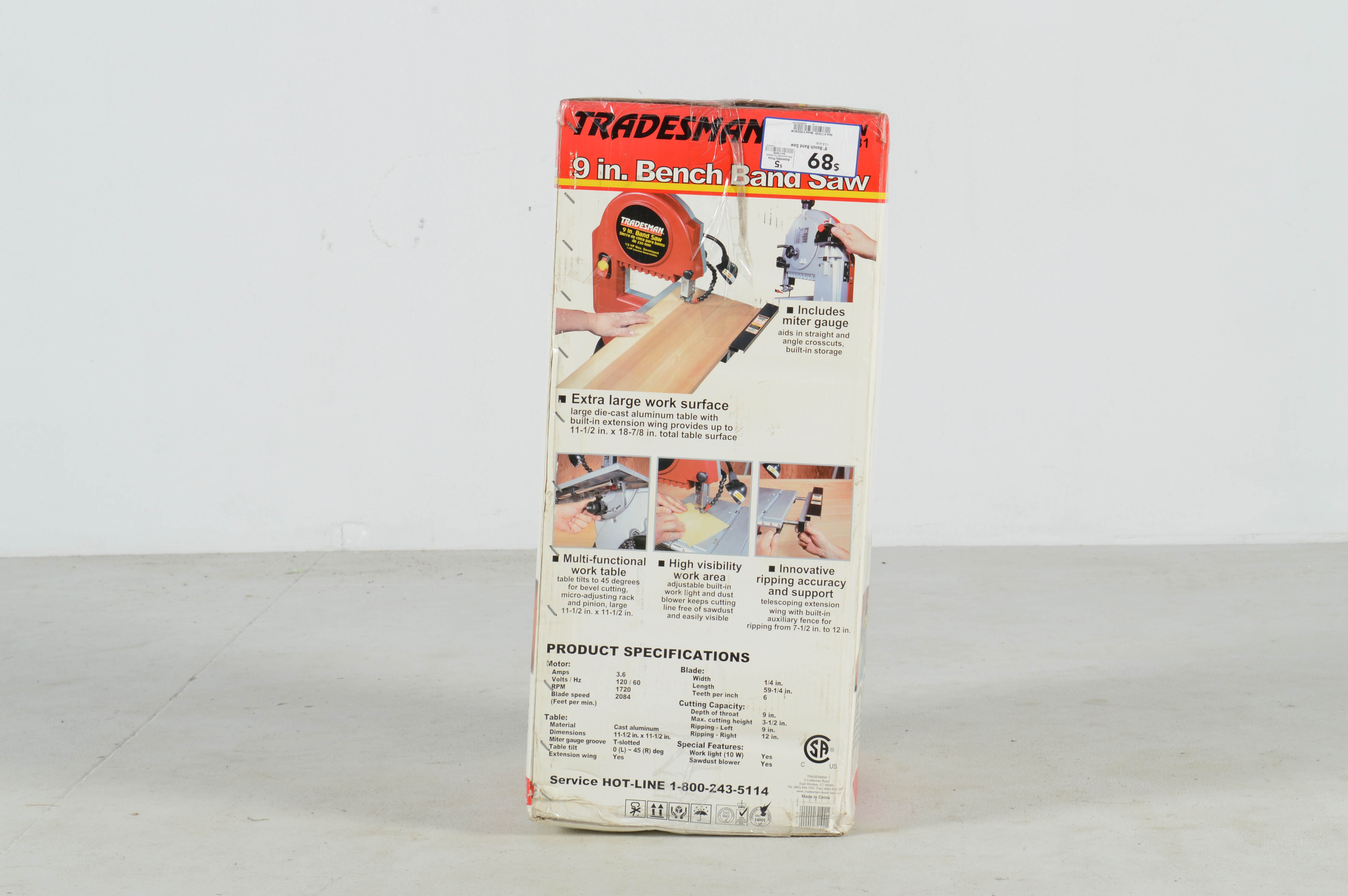 Tradesman 9" Band Saw