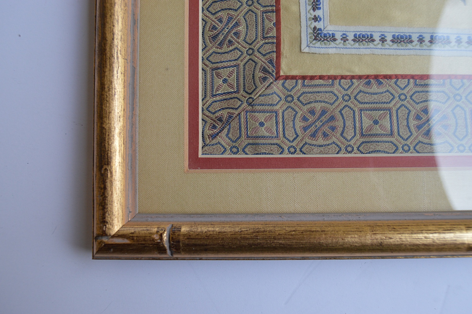 Pair of Framed Embroidered Chinese Silks