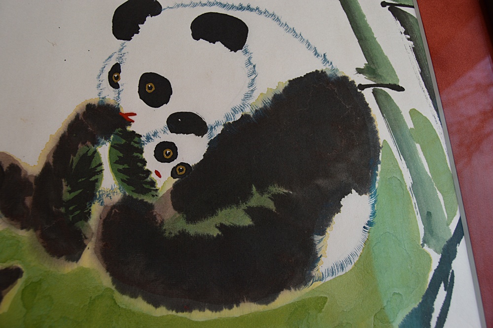 Three Original Signed Chinese Gouache Paintings on Paper