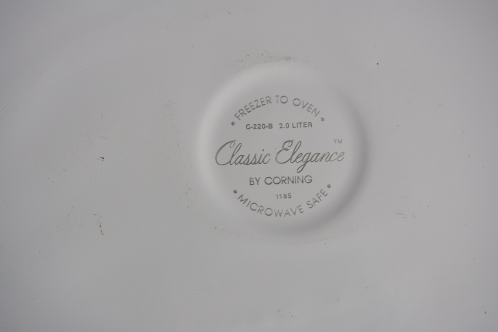 Vintage Corning "Classic Elegance" Bakeware