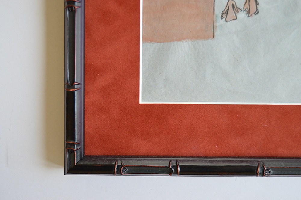 Three Original Signed Chinese Gouache Paintings on Paper