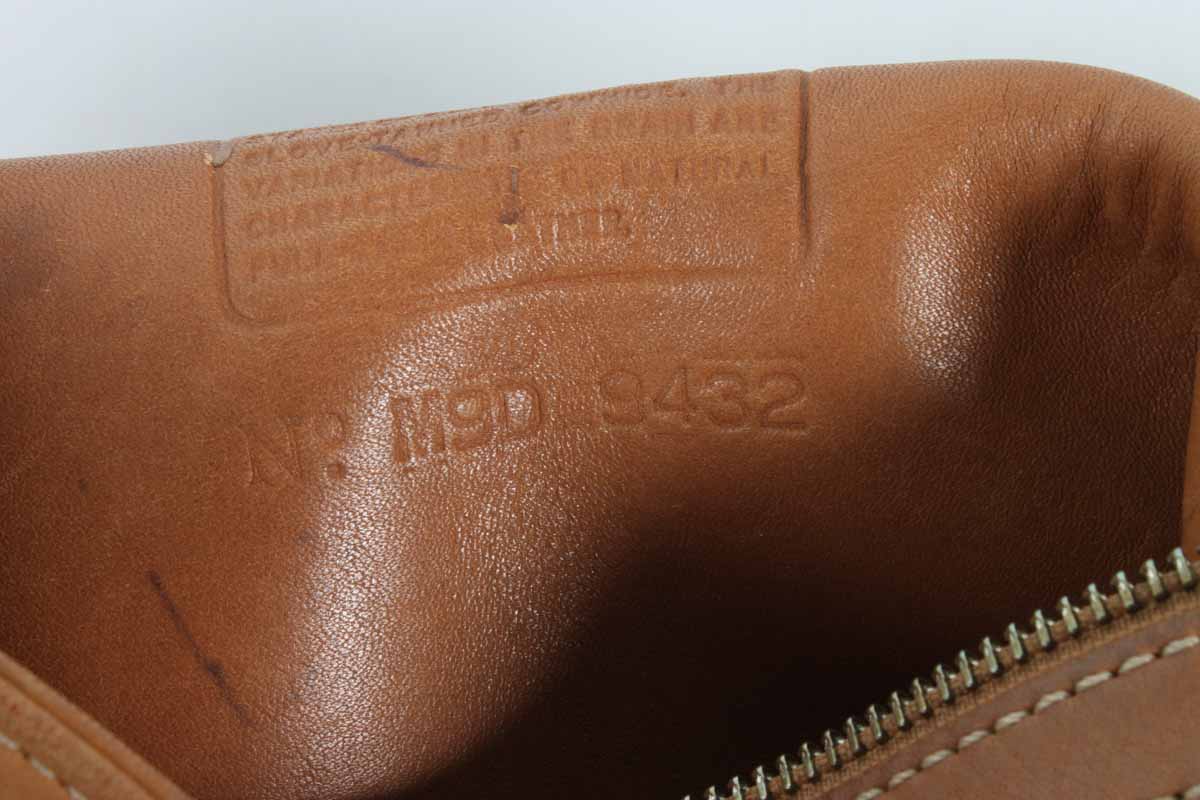 Tan Coach Bucket Bag