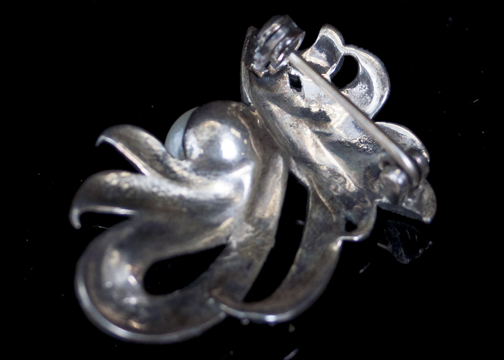 Victoria Crowne Marcasite Brooch