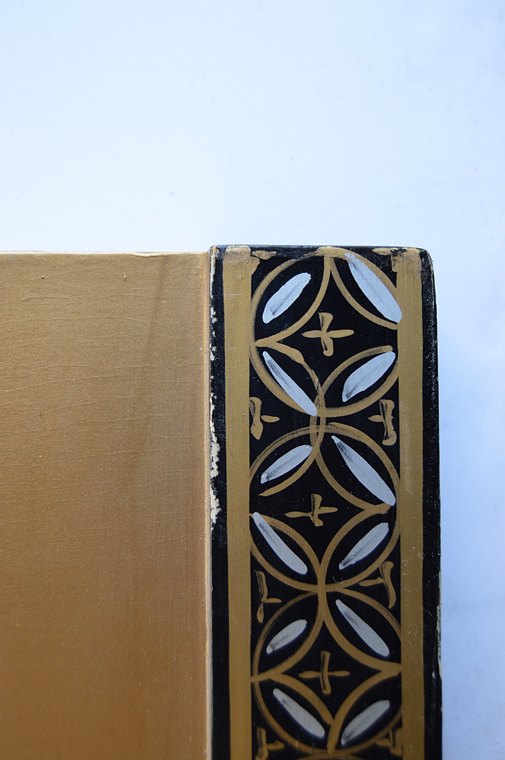 Chinese Four-Panel Screen with Jade Appliques