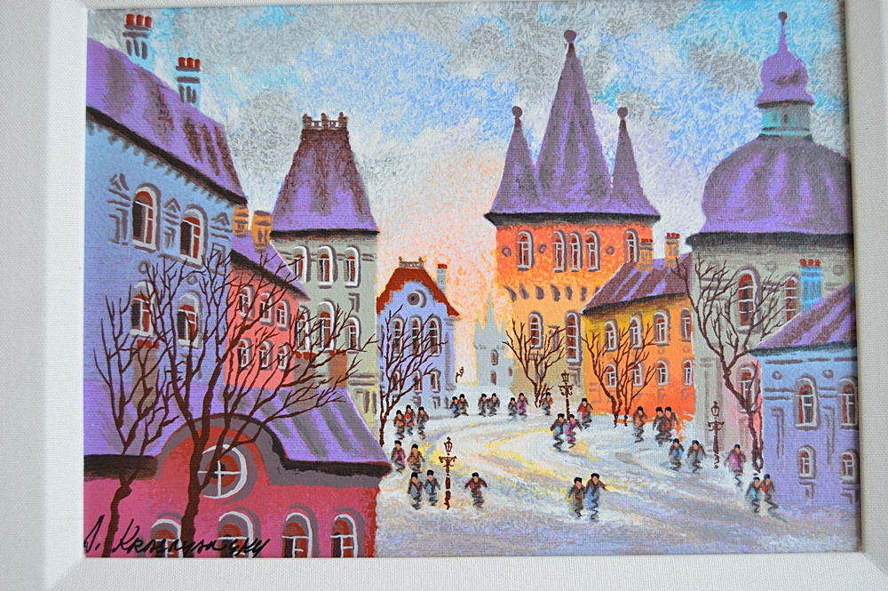 Signed and Numbered Serigraph by Anatole Krasnyansky