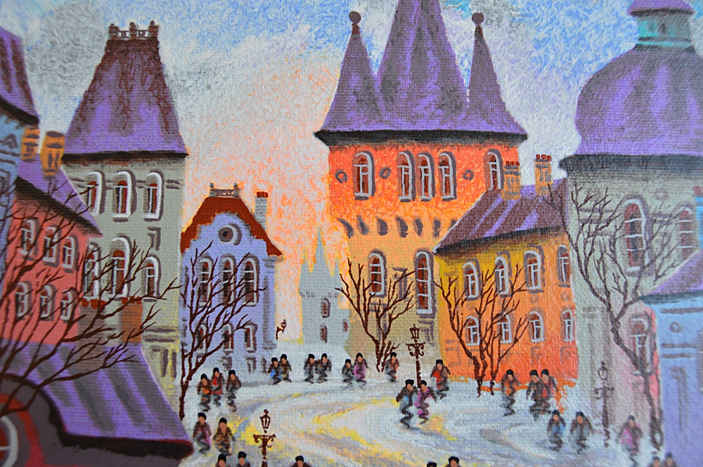 Signed and Numbered Serigraph by Anatole Krasnyansky