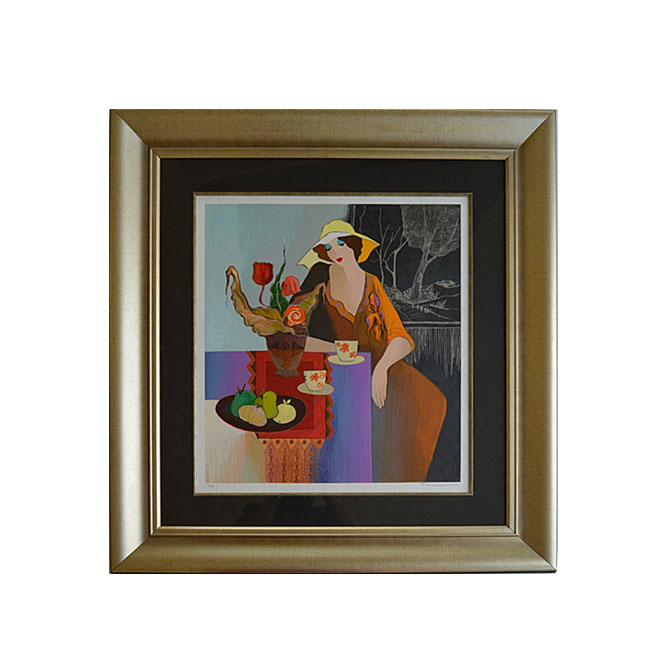 Numbered and Signed Seriagraph by Itzchak Tarkay