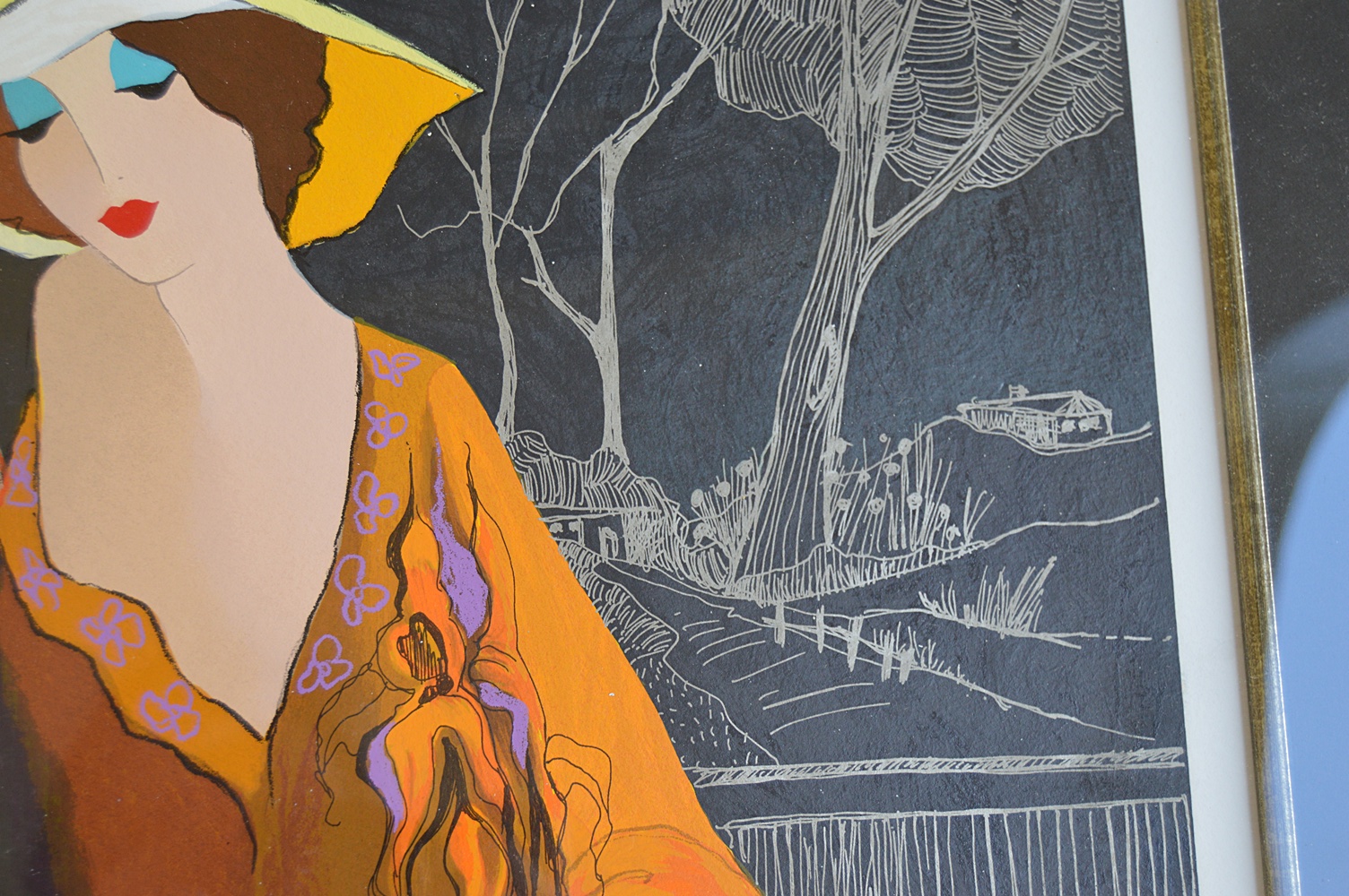 Numbered and Signed Seriagraph by Itzchak Tarkay