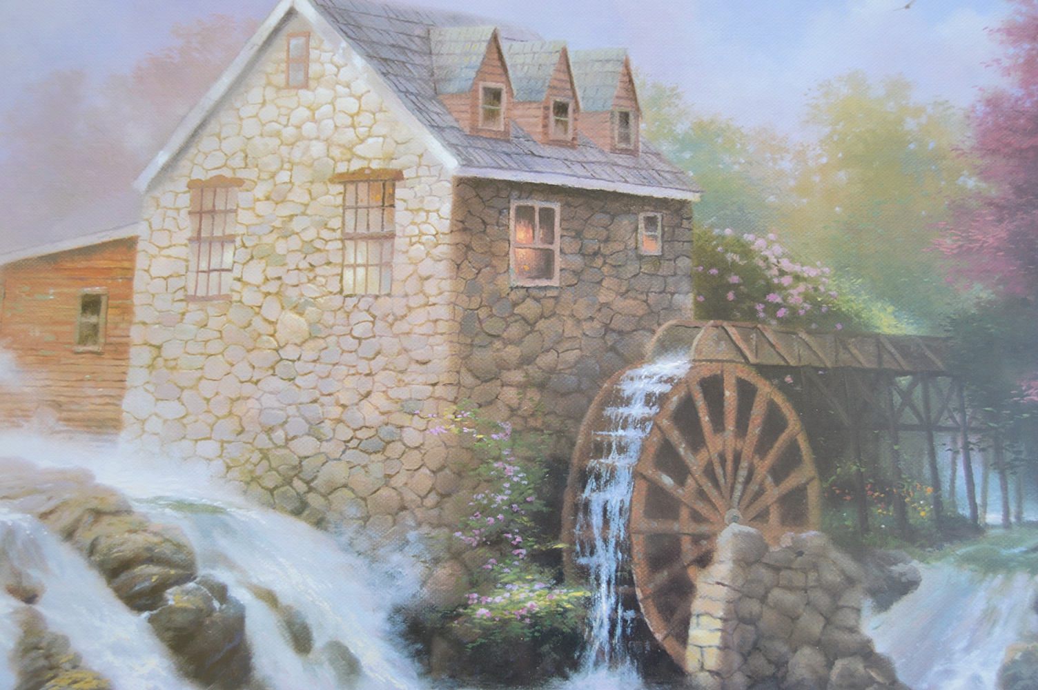 Limited Edition Signed Thomas Kinkade Offset Lithograph