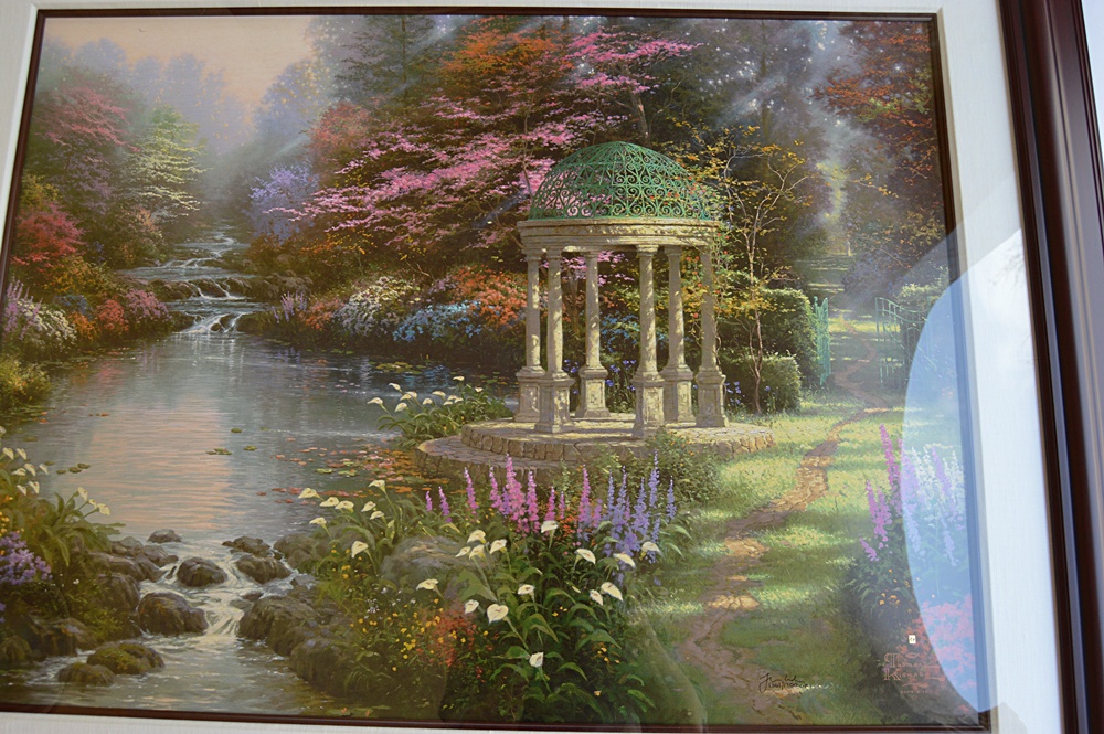 Numbered and Signed Thomas Kinkade Offset Lithograph