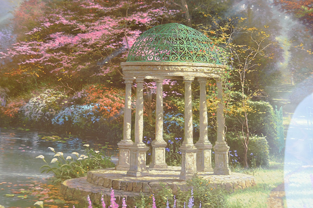 Numbered and Signed Thomas Kinkade Offset Lithograph
