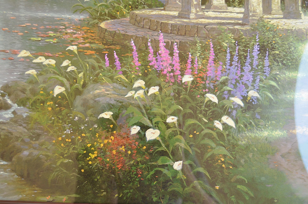 Numbered and Signed Thomas Kinkade Offset Lithograph