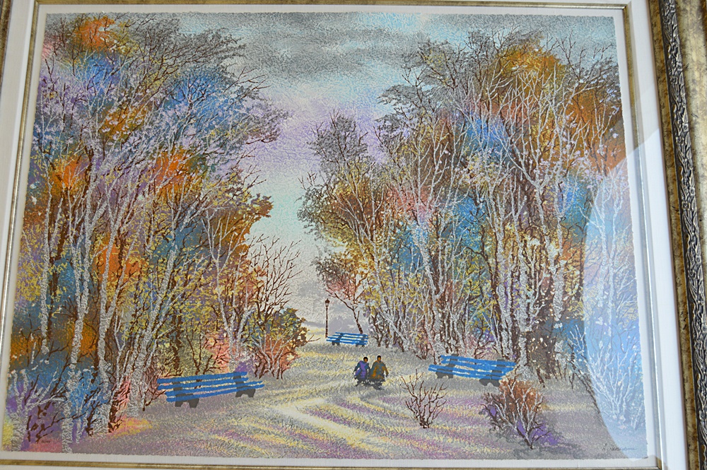 Numbered and Signed Anatole Krasnyansky Serigraph