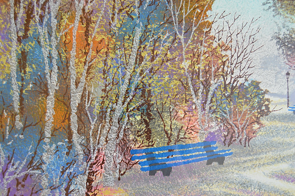 Numbered and Signed Anatole Krasnyansky Serigraph