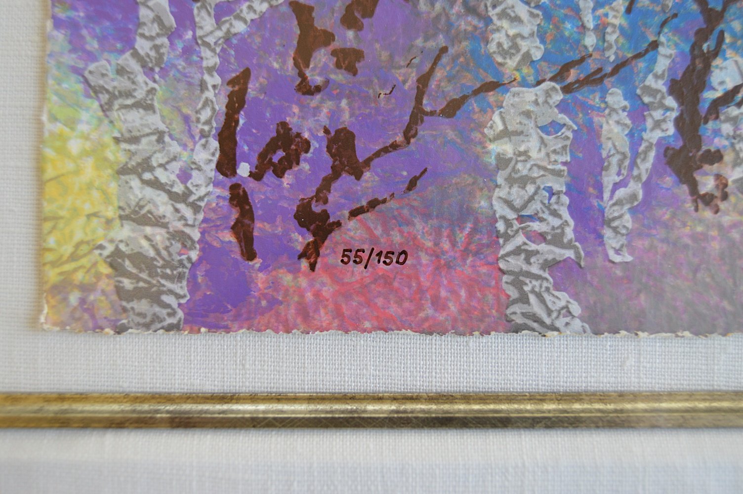 Numbered and Signed Anatole Krasnyansky Serigraph