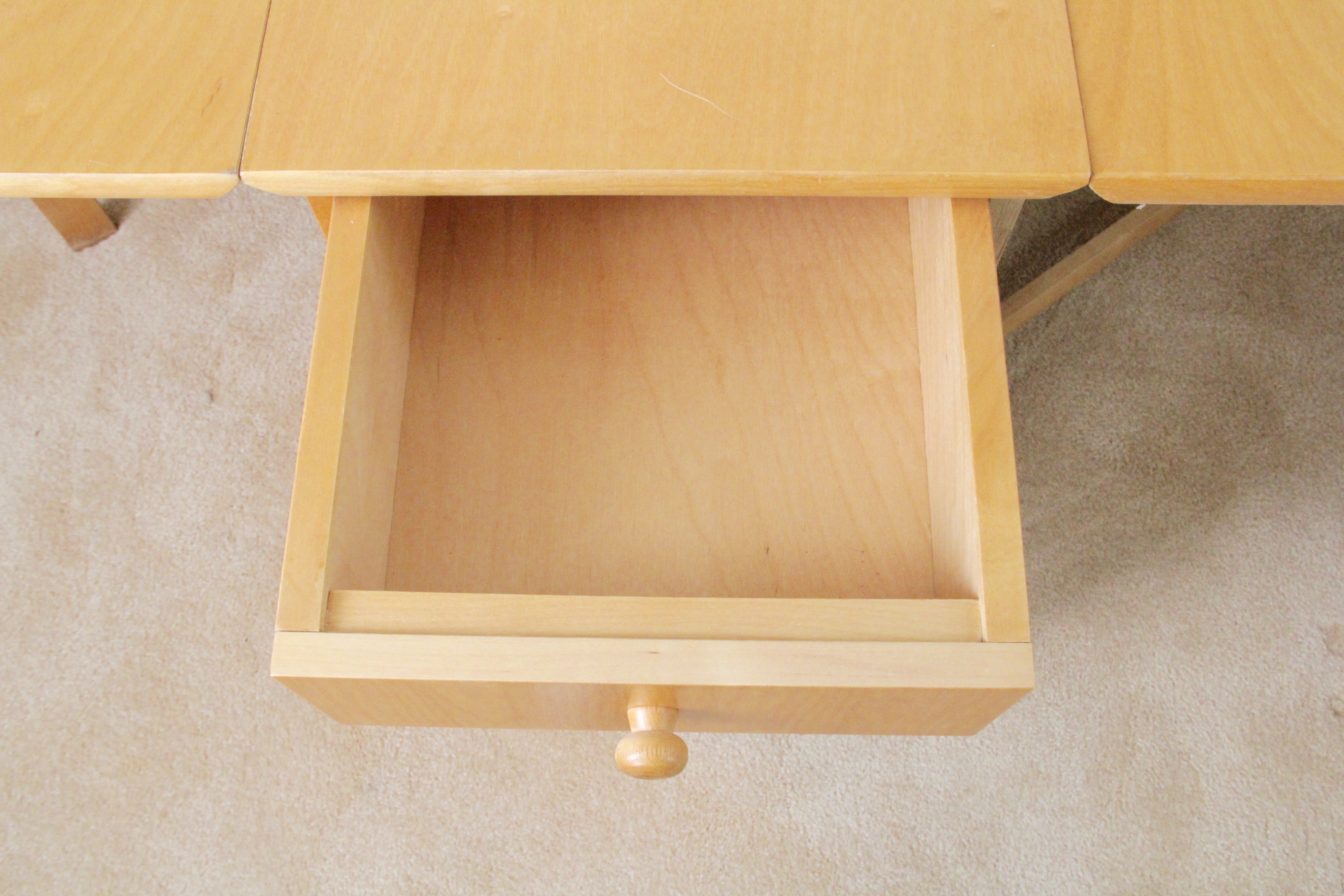 Vintage Hideaway Dining Table and Chairs Set