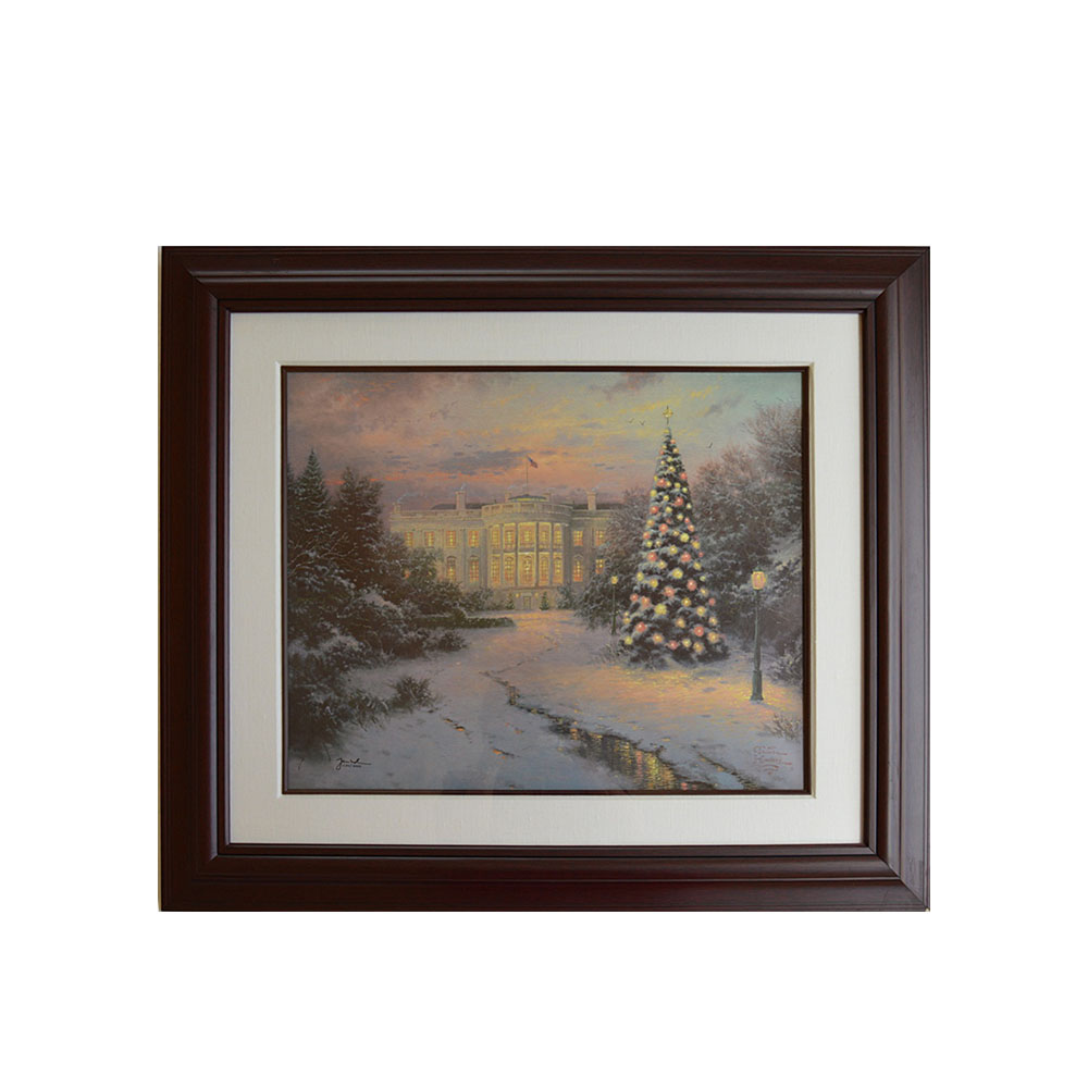 Numbered and Signed Thomas Kinkade Offset Lithograph