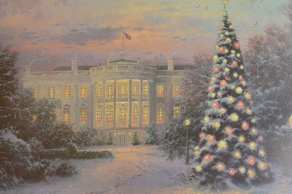 Numbered and Signed Thomas Kinkade Offset Lithograph