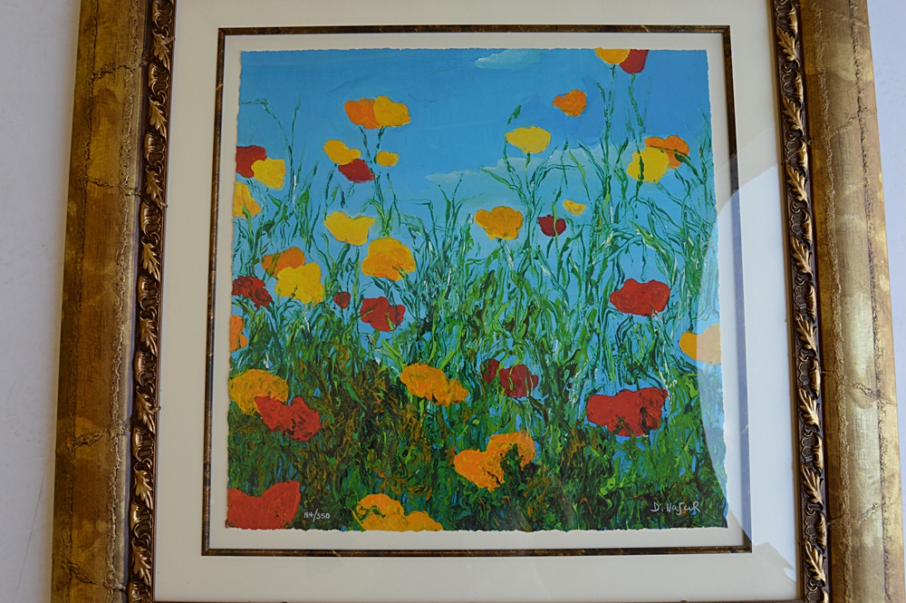 Numbered and Signed David Najar Giclee on Paper