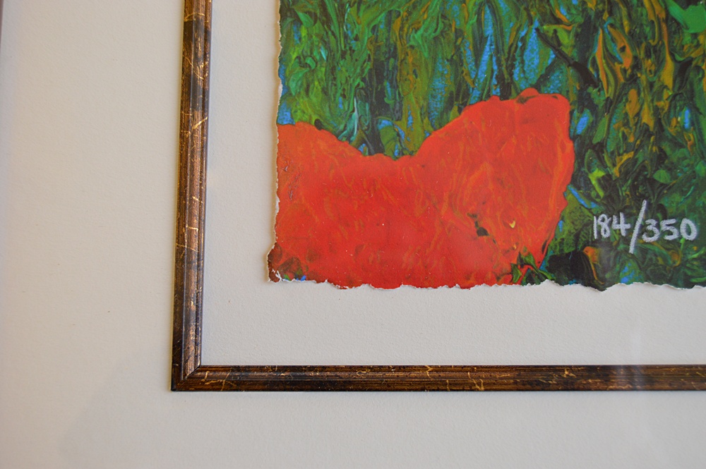 Numbered and Signed David Najar Giclee on Paper