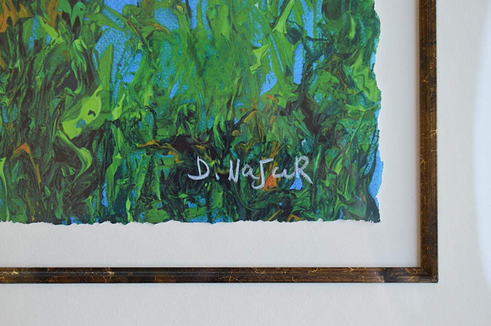 Numbered and Signed David Najar Giclee on Paper